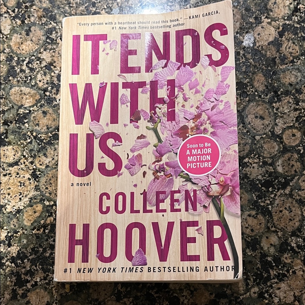 'It Ends With Us' Novel - Pink Cover